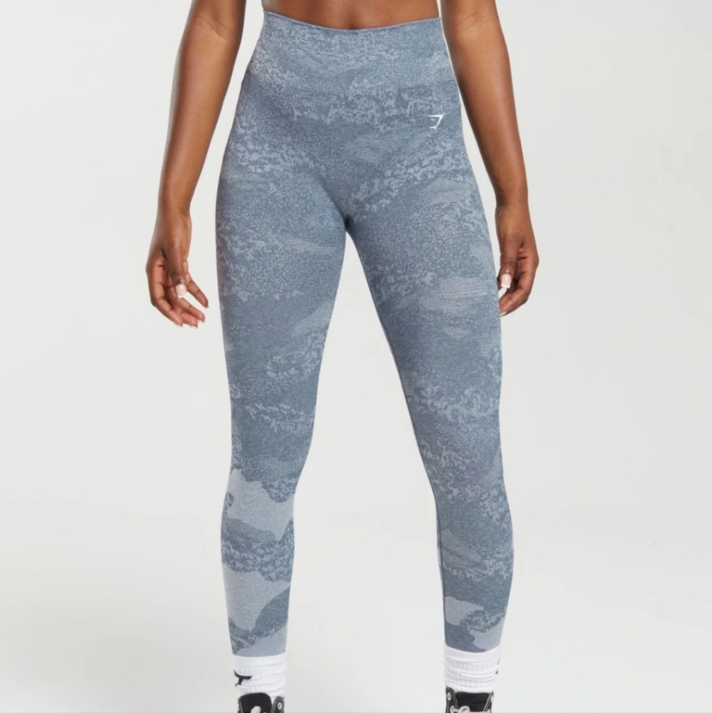 Gymshark Adapt Camo Seamless Leggings Textured Size XXL